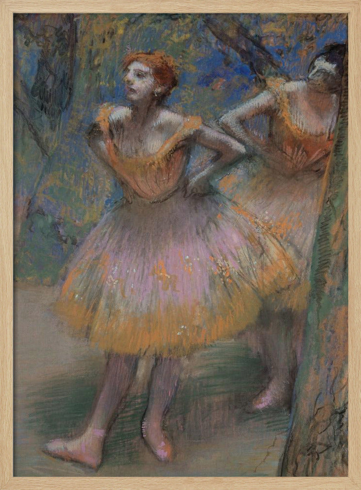 Two Dancers - Poster / Art Print