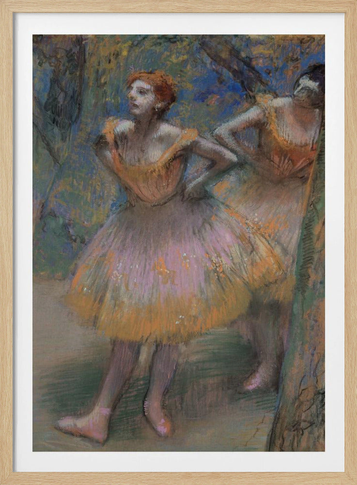 Two Dancers - Poster / Art Print