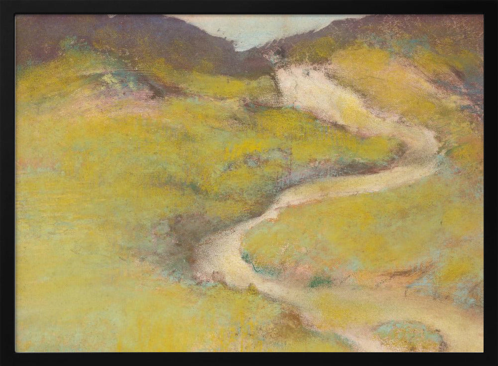 Pathway In a Field - Poster / Art Print