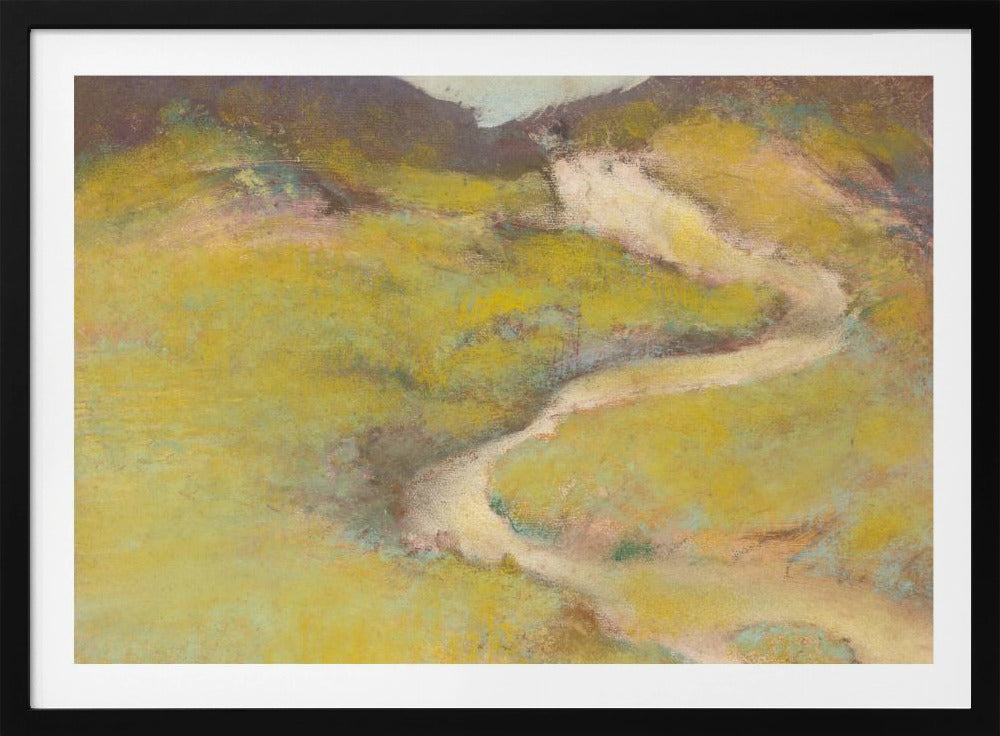 Pathway In a Field - Poster / Art Print