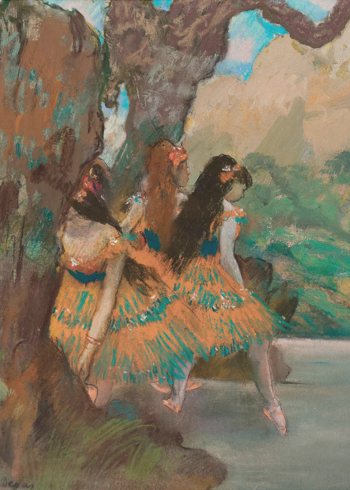 Ballet Dancers - Poster / Art Print