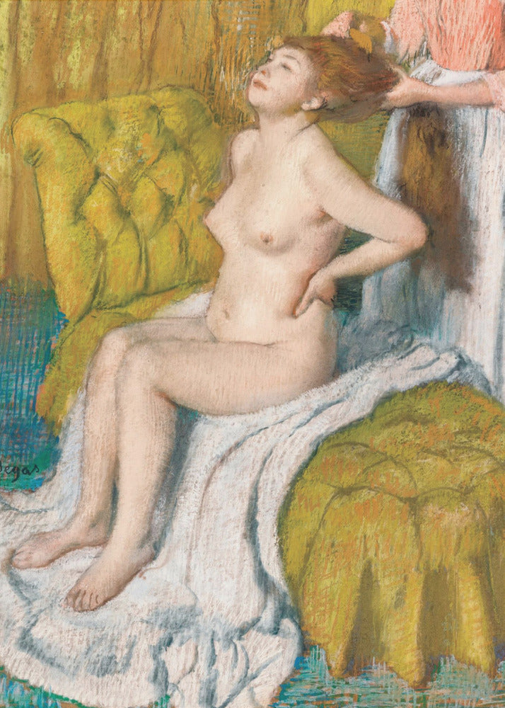 Nude Lady With Breast Showing - Poster / Art Print