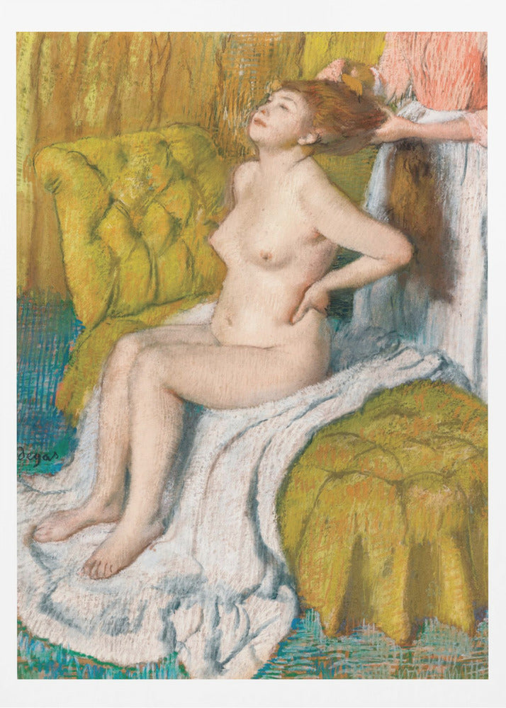 Nude Lady With Breast Showing - Poster / Art Print