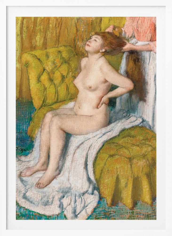 Nude Lady With Breast Showing - Poster / Art Print