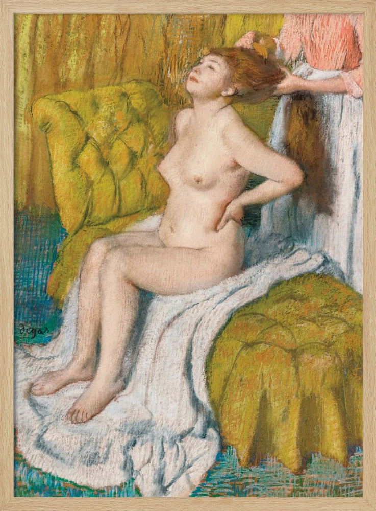 Nude Lady With Breast Showing - Poster / Art Print
