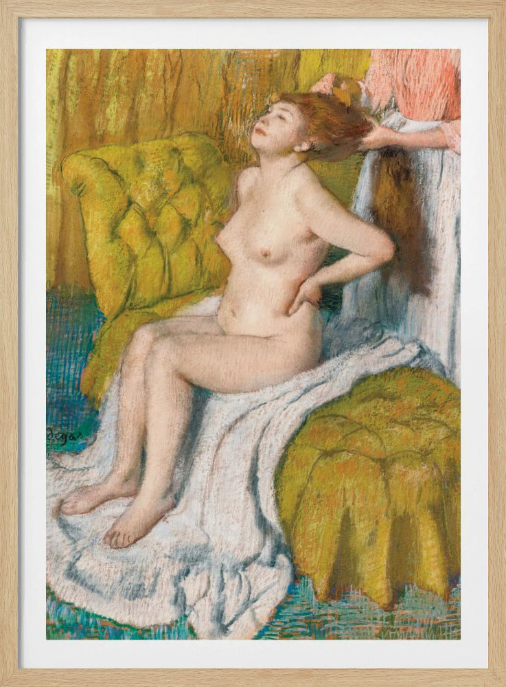 Nude Lady With Breast Showing - Poster / Art Print