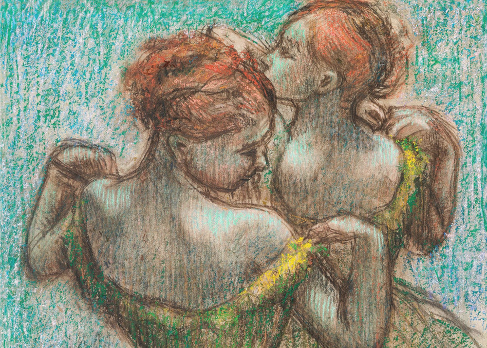 Two Dancers - Poster / Art Print