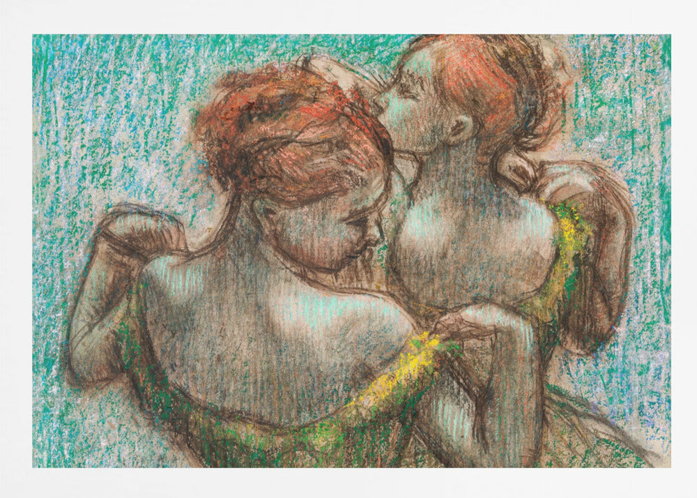 Two Dancers - Poster / Art Print