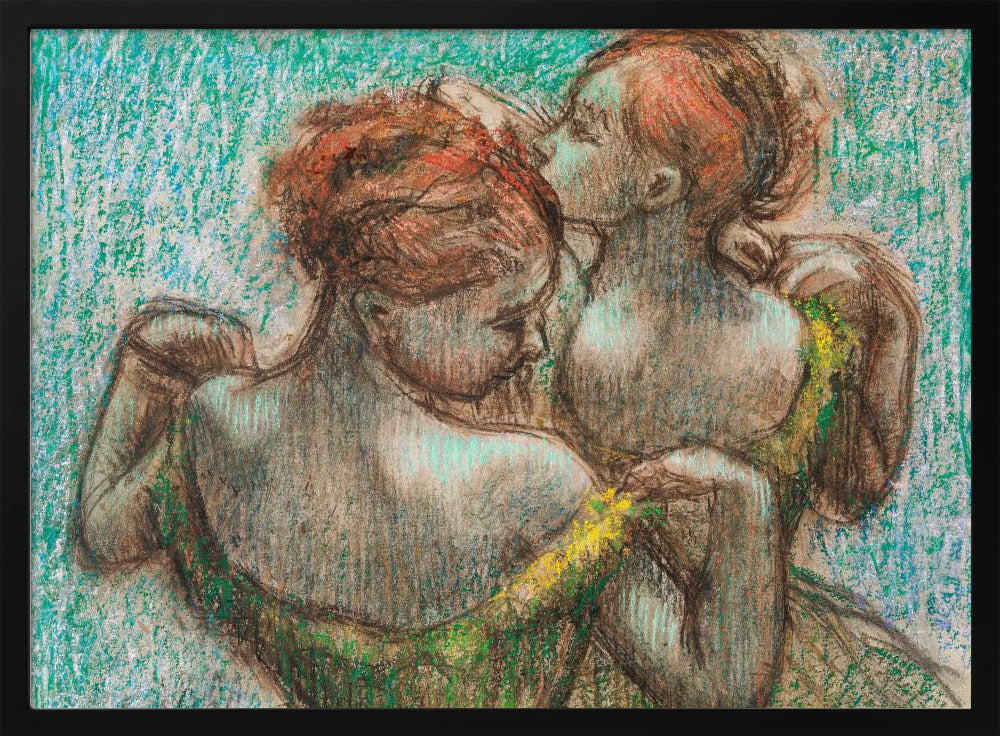 Two Dancers - Poster / Art Print