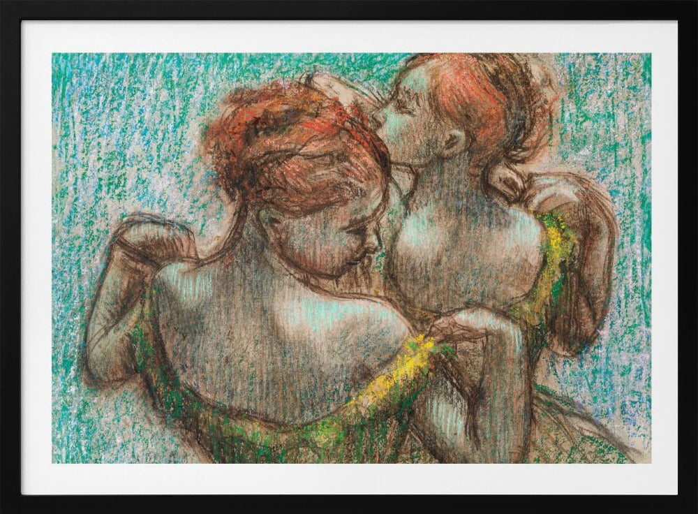 Two Dancers - Poster / Art Print