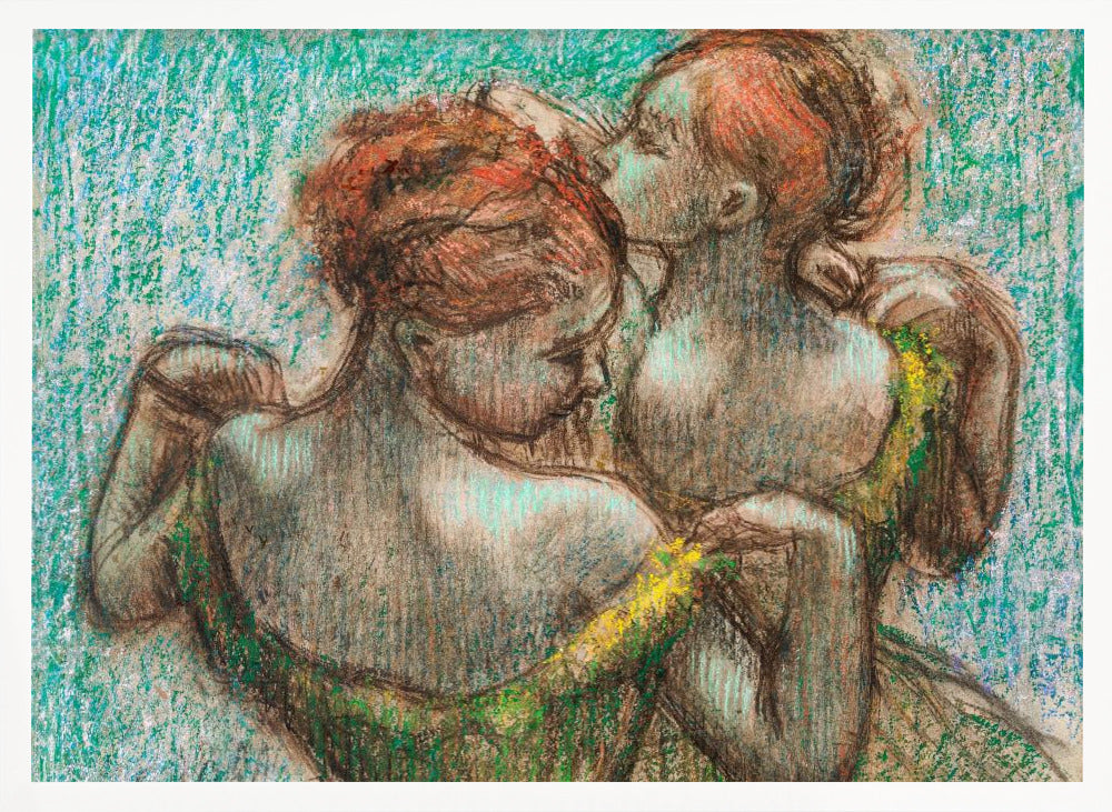 Two Dancers - Poster / Art Print