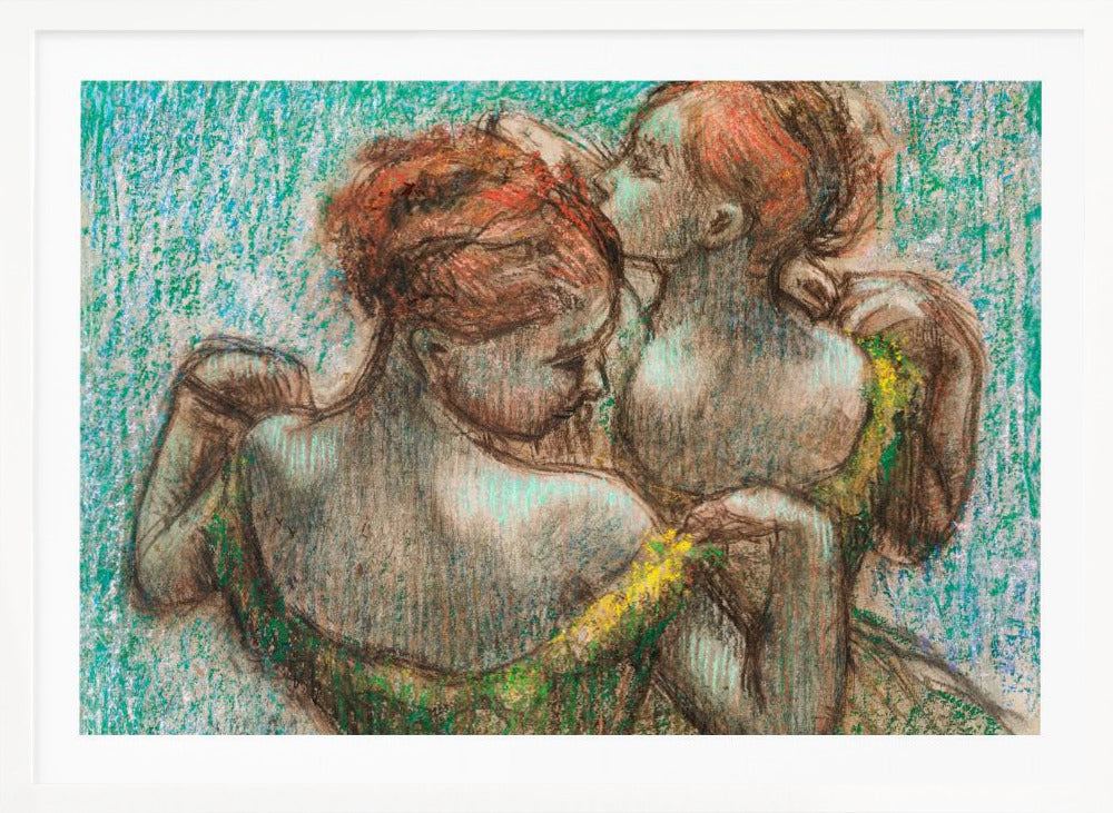 Two Dancers - Poster / Art Print
