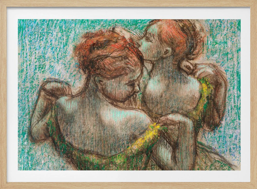 Two Dancers - Poster / Art Print