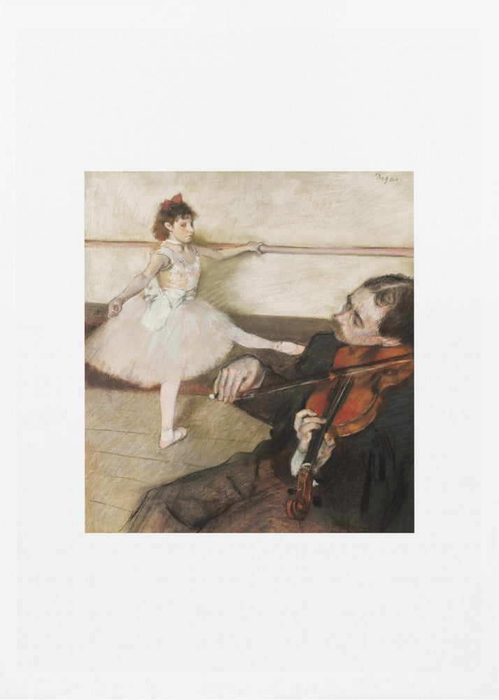 The Dance Lesson No.2 - Poster / Art Print