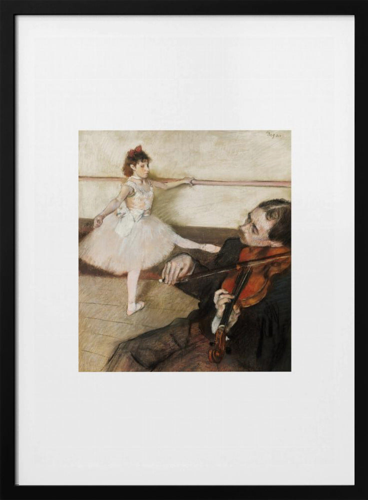 The Dance Lesson No.2 - Poster / Art Print