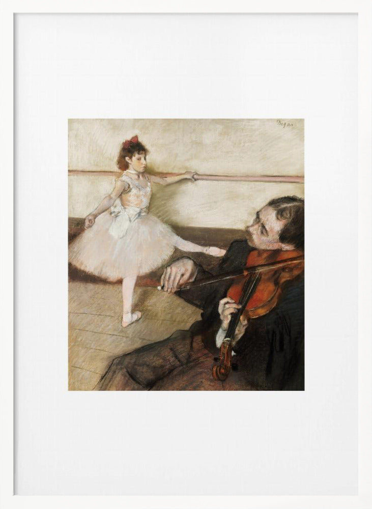 The Dance Lesson No.2 - Poster / Art Print