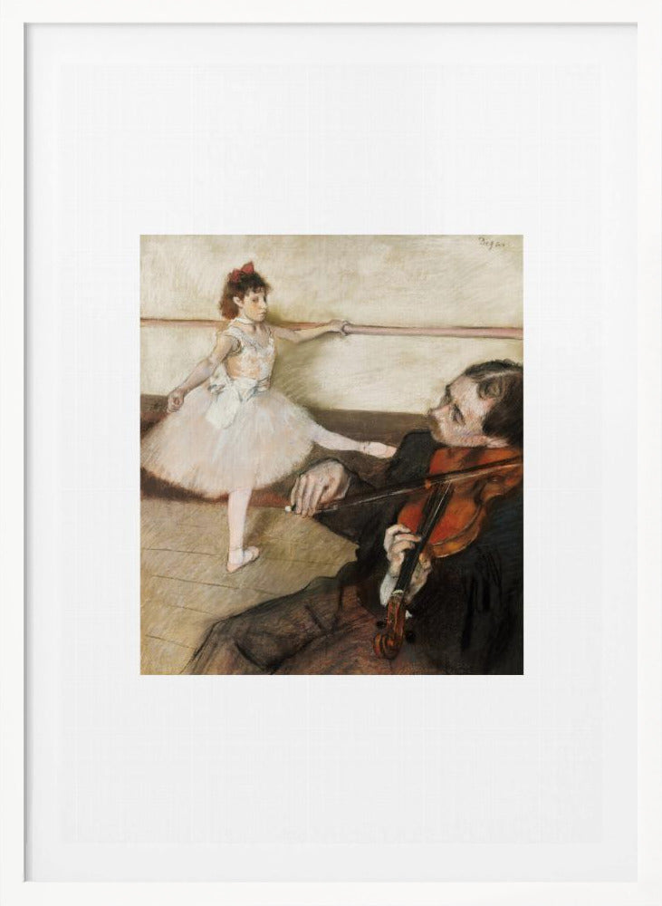 The Dance Lesson No.2 - Poster / Art Print