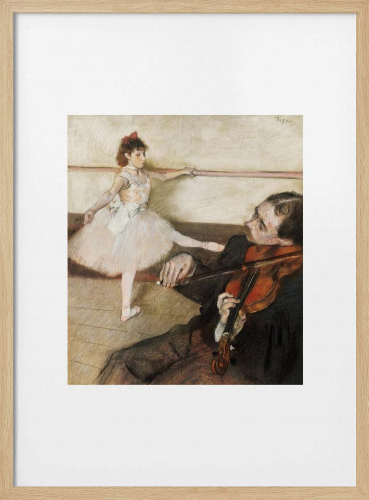 The Dance Lesson No.2 - Poster / Art Print