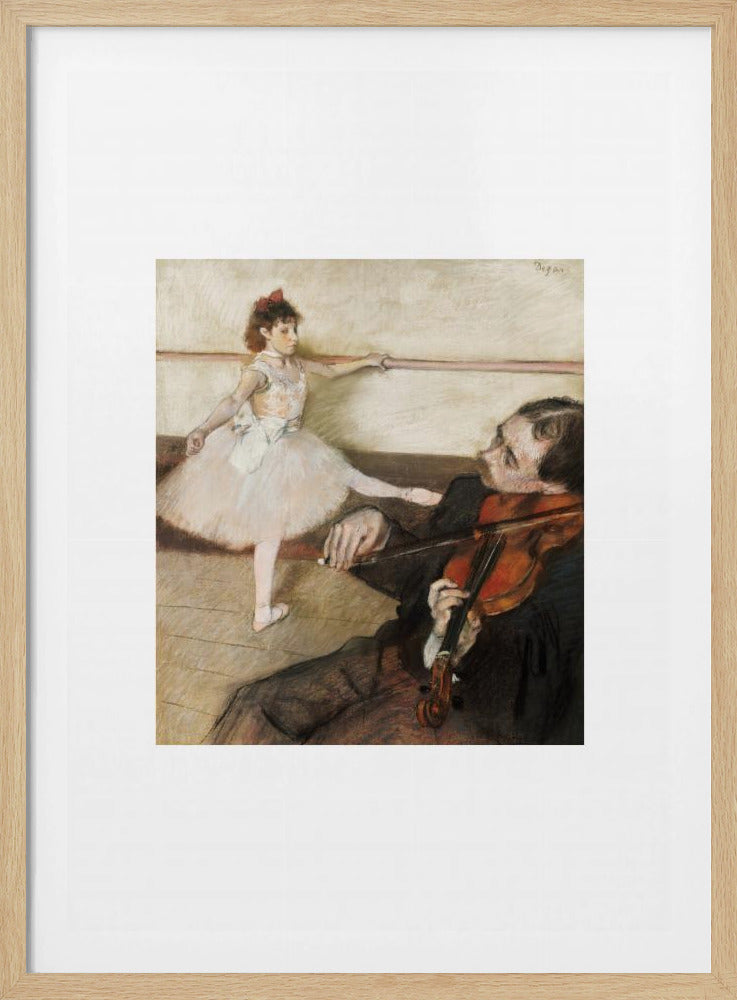 The Dance Lesson No.2 - Poster / Art Print