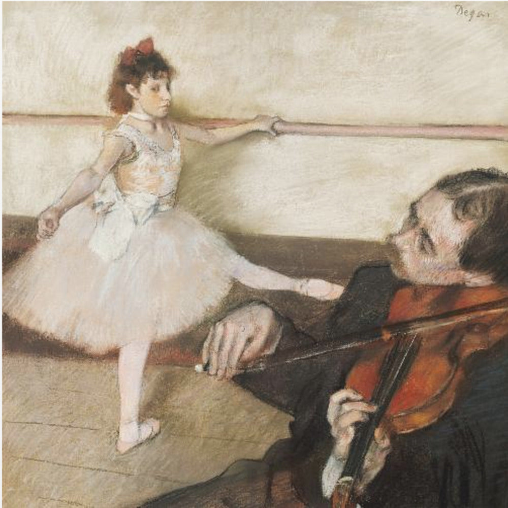 The Dance Lesson - Poster / Art Print
