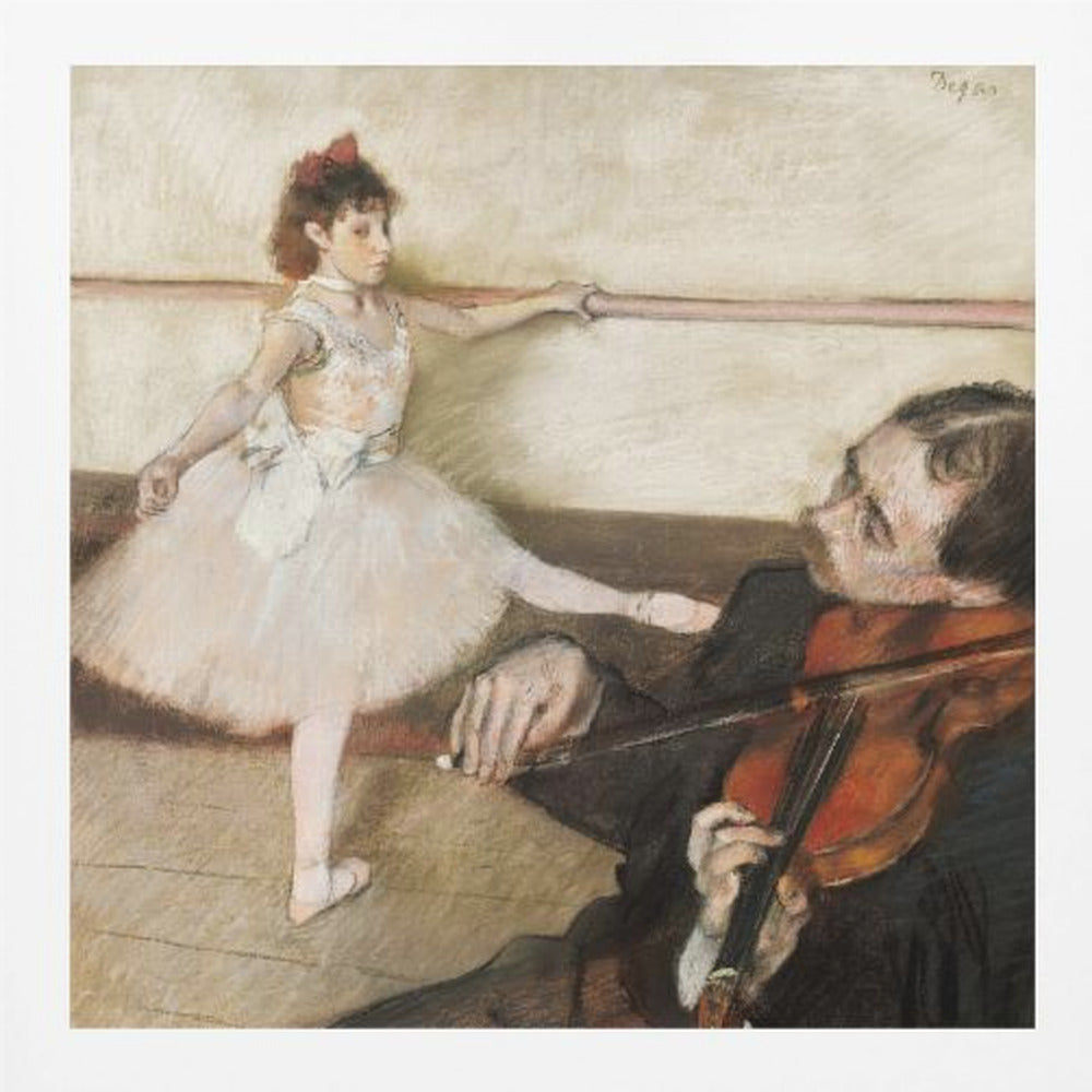 The Dance Lesson - Poster / Art Print