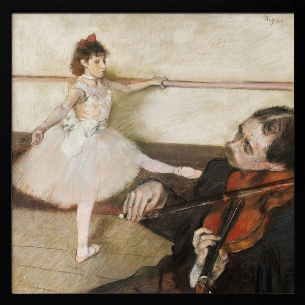 The Dance Lesson - Poster / Art Print