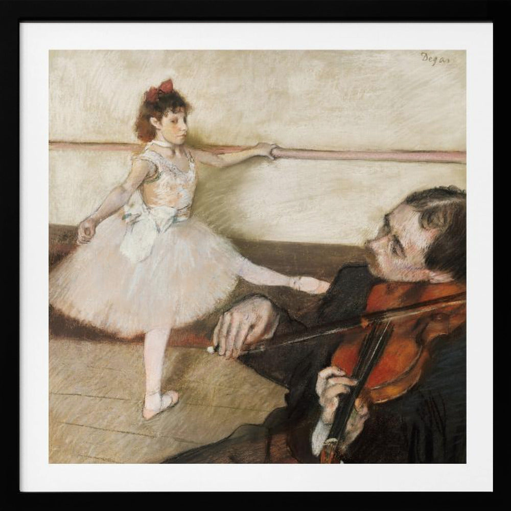 The Dance Lesson - Poster / Art Print