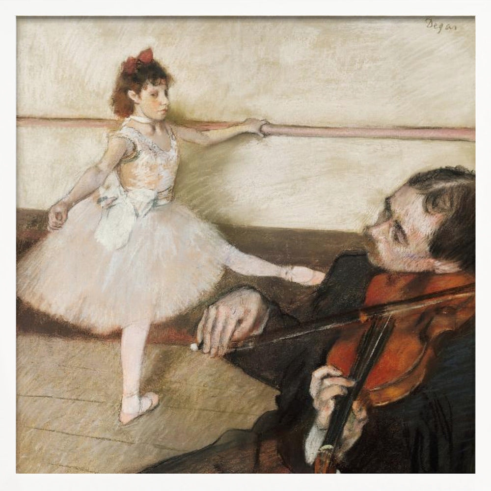 The Dance Lesson - Poster / Art Print