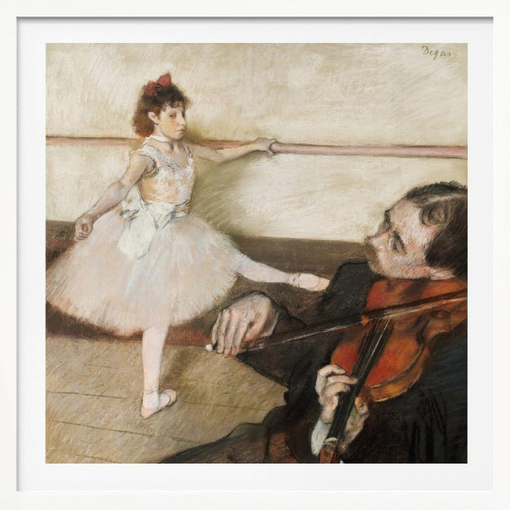 The Dance Lesson - Poster / Art Print