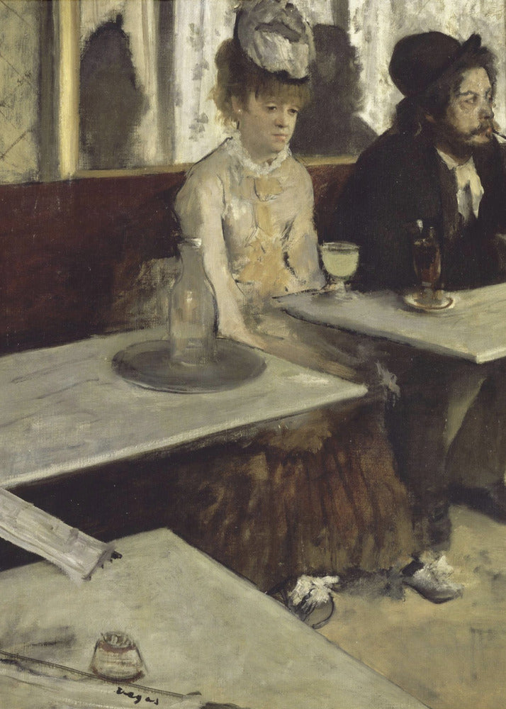 In a Café - Poster / Art Print