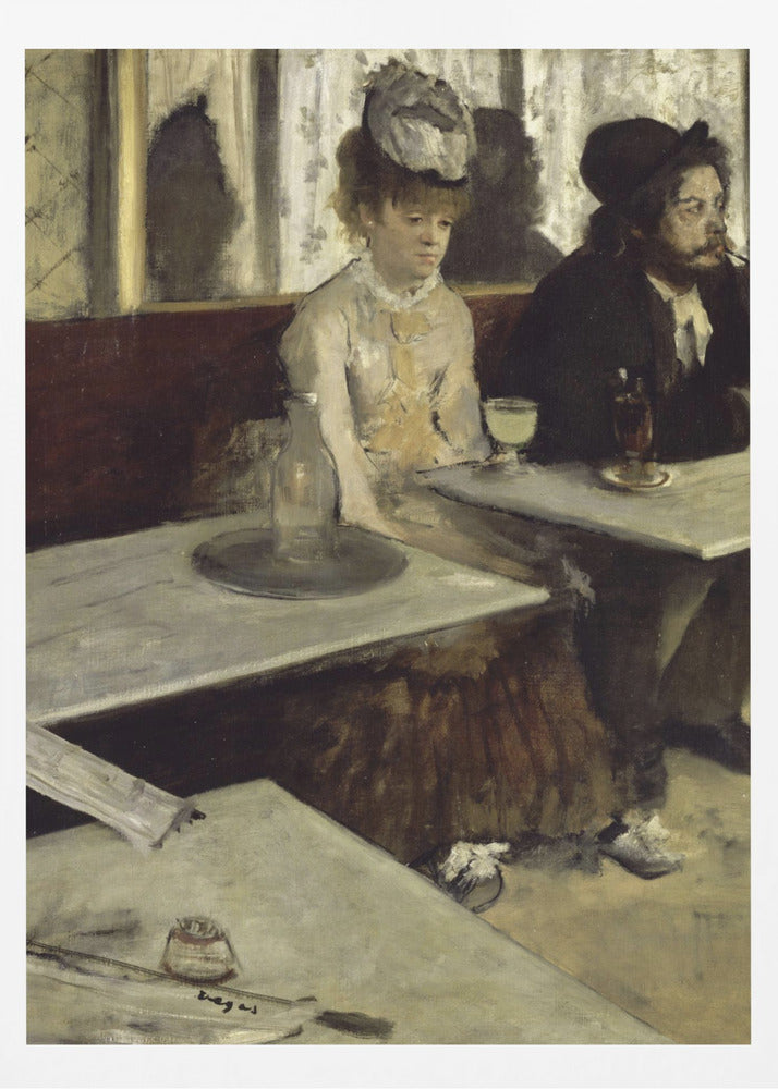 In a Café - Poster / Art Print