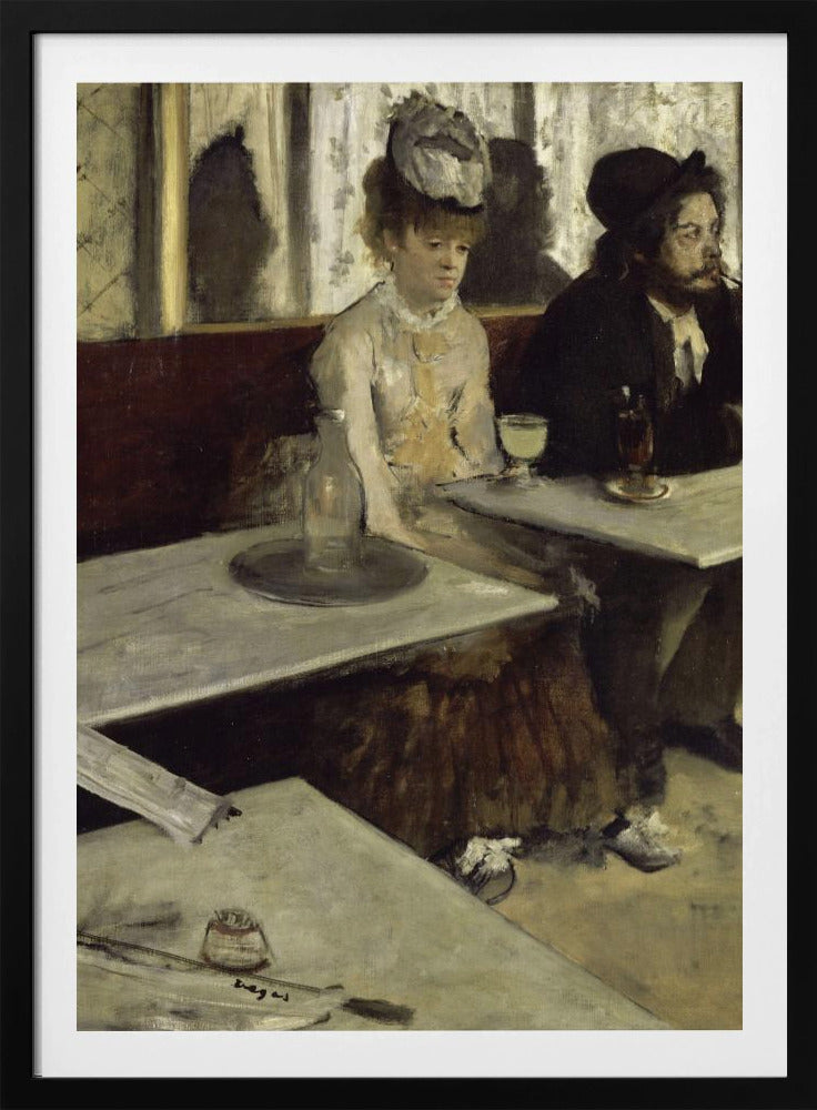 In a Café - Poster / Art Print