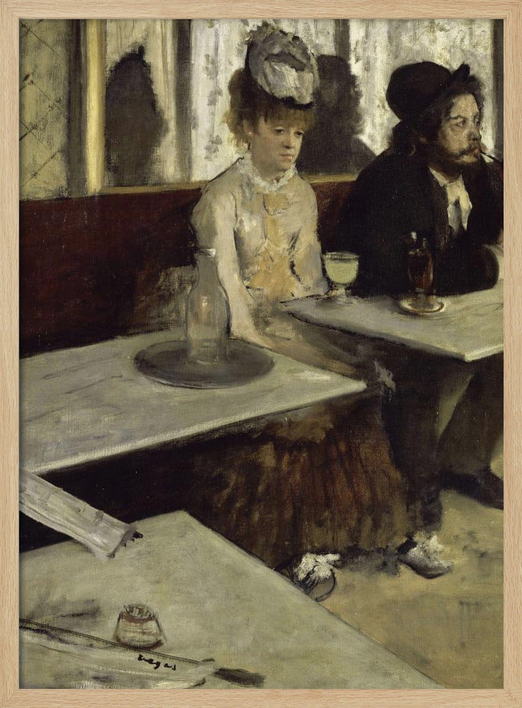 In a Café - Poster / Art Print