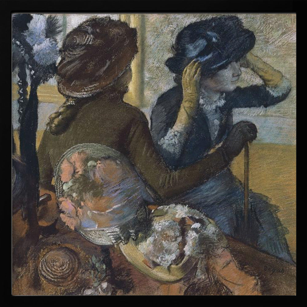 At the Milliner's - Poster / Art Print