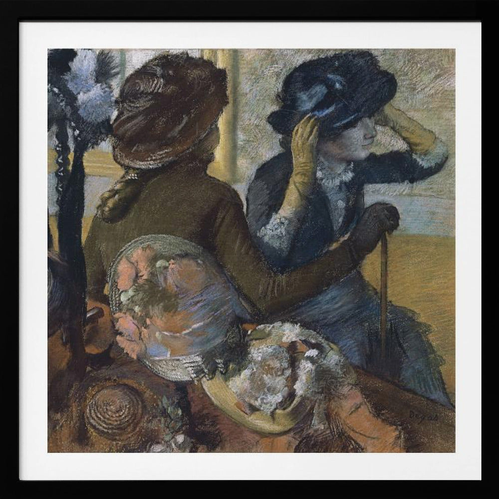 At the Milliner's - Poster / Art Print