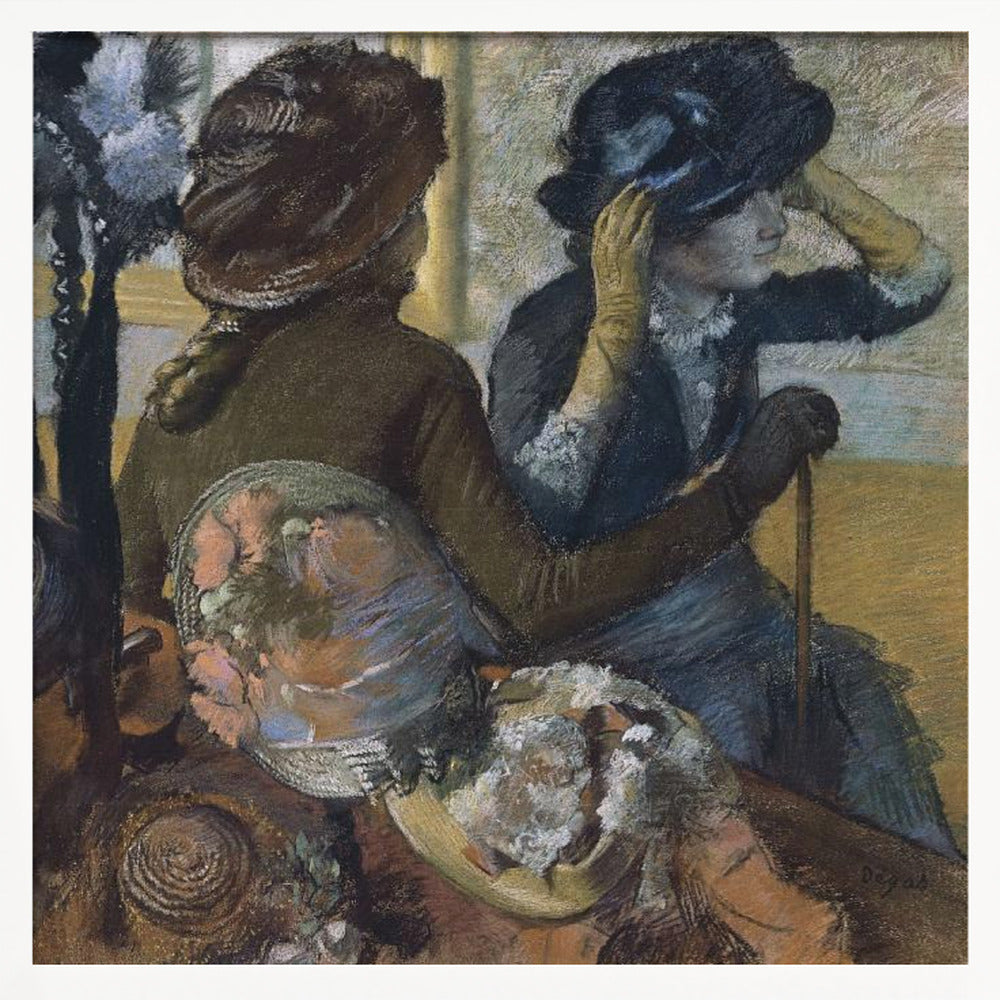 At the Milliner's - Poster / Art Print