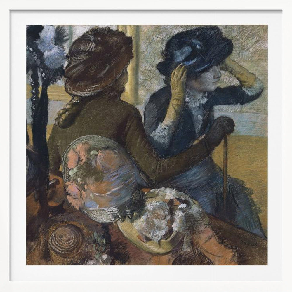 At the Milliner's - Poster / Art Print