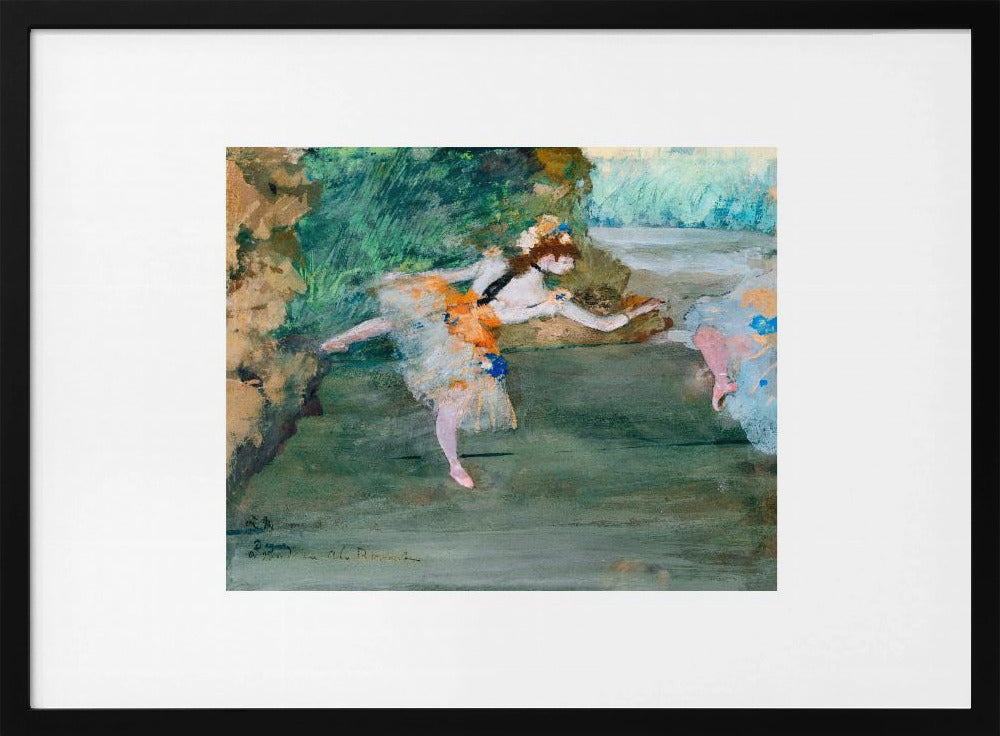 Dancer Onstage - Poster / Art Print