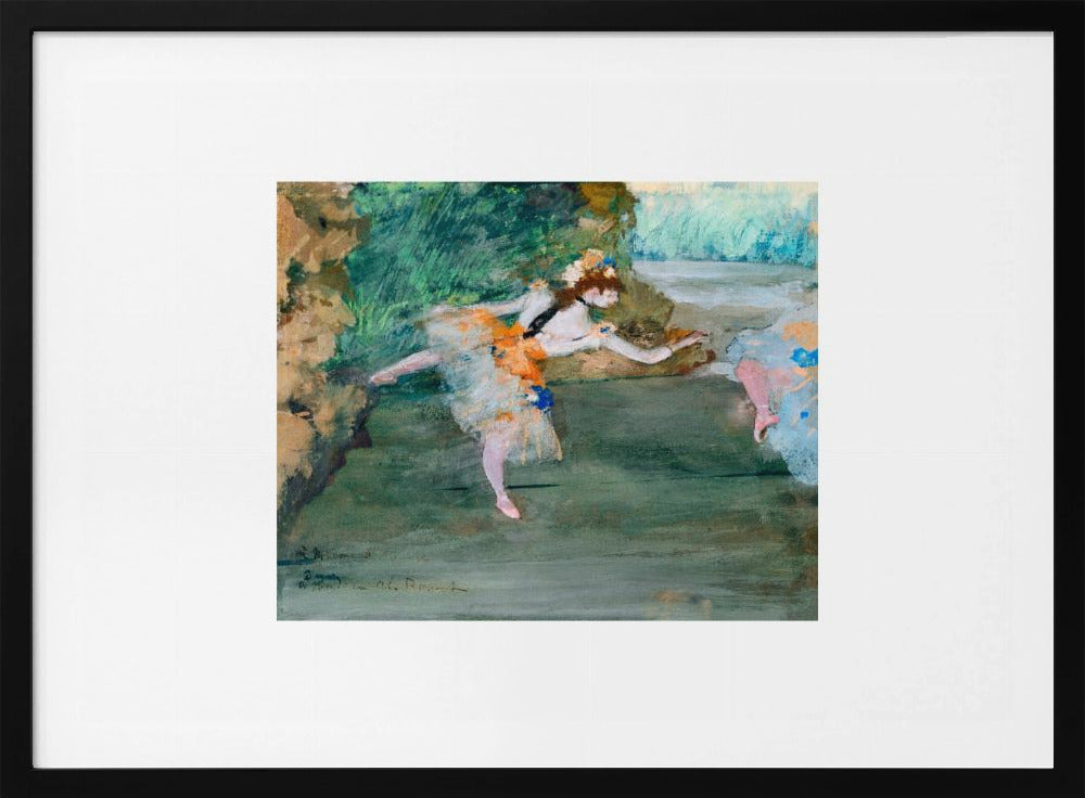 Dancer Onstage - Poster / Art Print