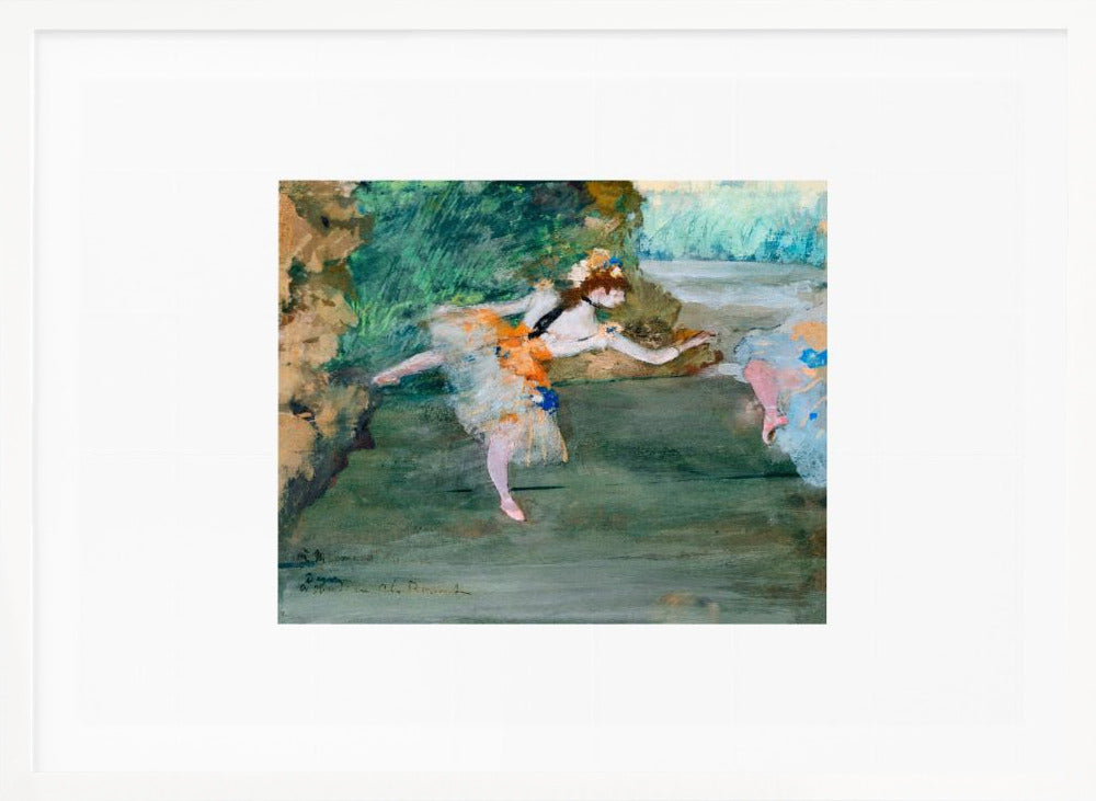 Dancer Onstage - Poster / Art Print