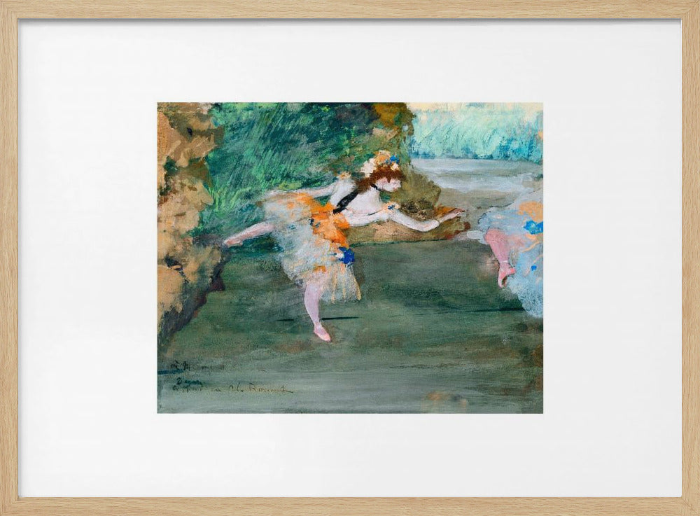 Dancer Onstage - Poster / Art Print