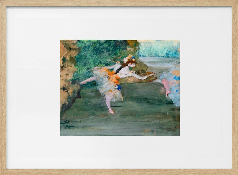 Dancer Onstage - Poster / Art Print