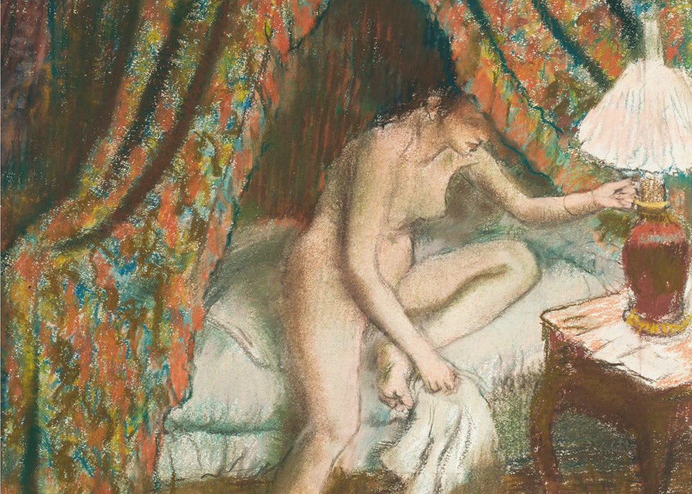 Naked Woman In Bed No.2 - Poster / Art Print