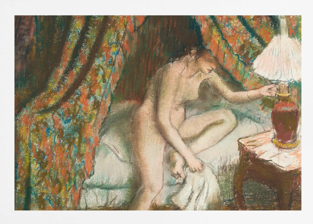 Naked Woman In Bed No.2 - Poster / Art Print