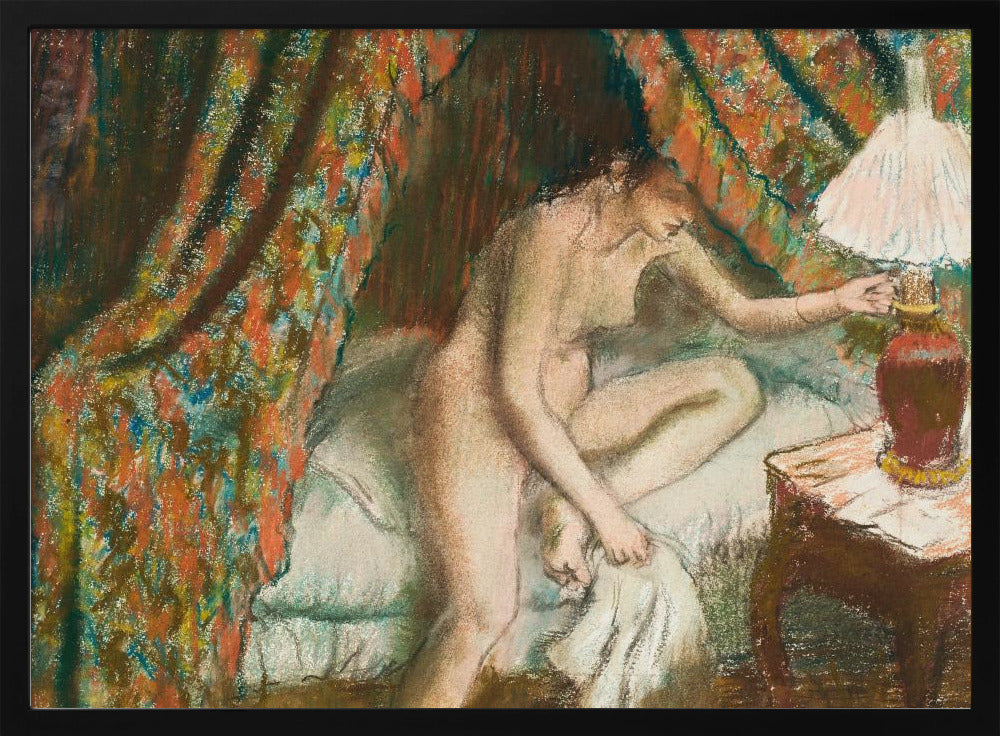 Naked Woman In Bed No.2 - Poster / Art Print