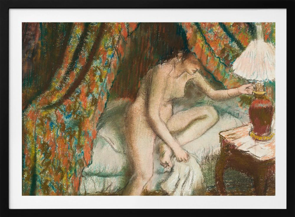 Naked Woman In Bed No.2 - Poster / Art Print