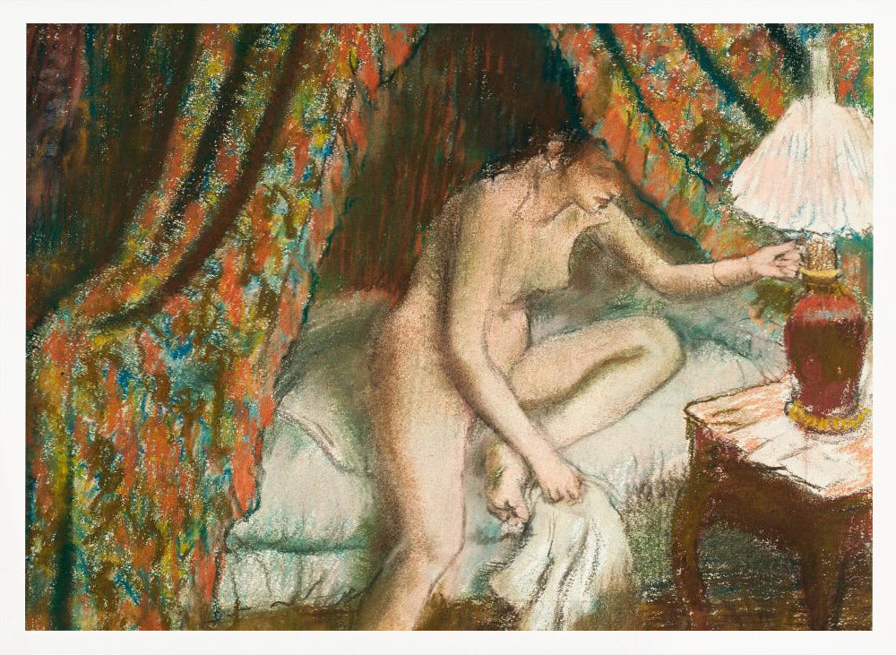 Naked Woman In Bed No.2 - Poster / Art Print