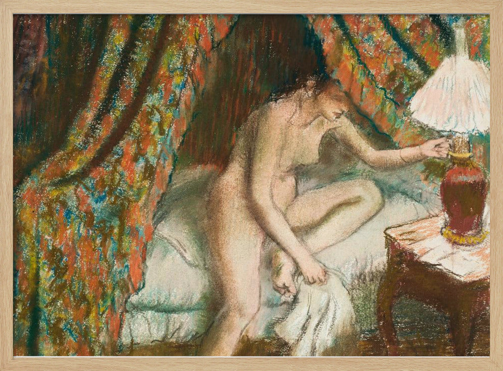 Naked Woman In Bed No.2 - Poster / Art Print