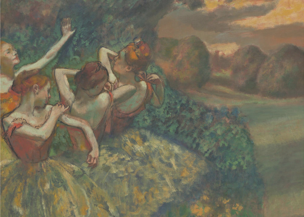 Four Dancers No.2 - Poster / Art Print