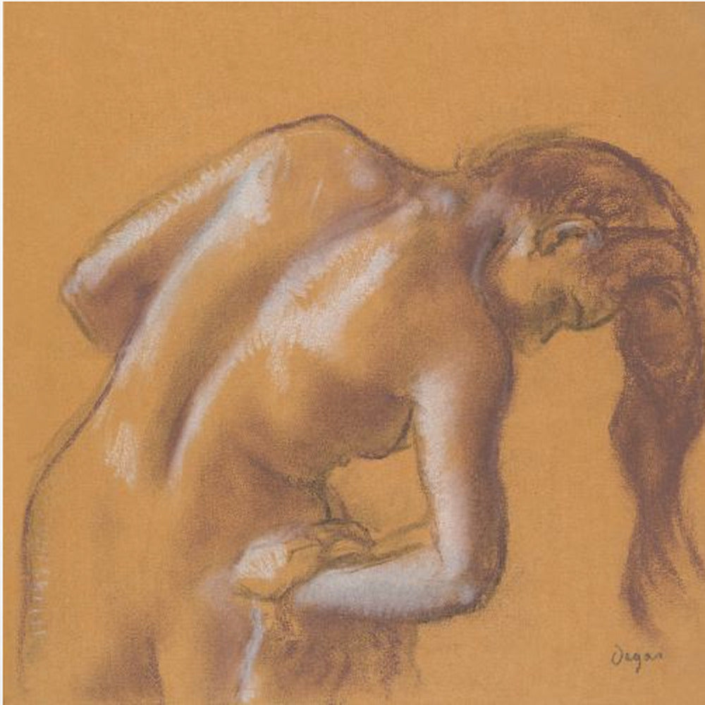 Bather Drying Herself - Poster / Art Print